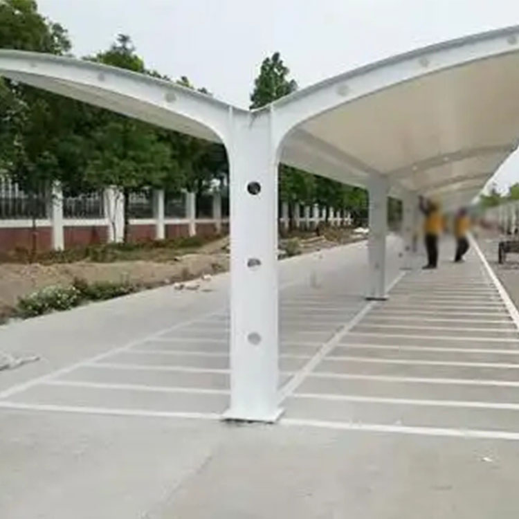 昂仁县膜结构电动车棚